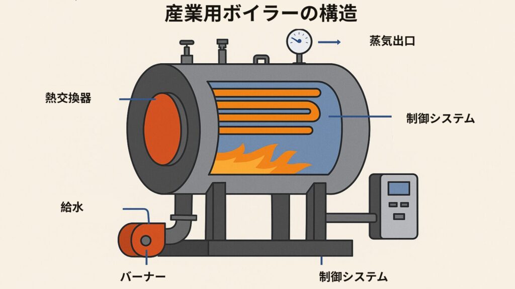 産業用ボイラーとは？仕組みと用途 | マルセエンジニアリングベトナム