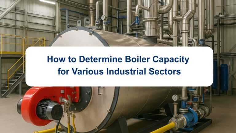 How To Determine Boiler Capacity For Various Industrial Sectors how-to-determine-boiler-capacity-for-various-industrial-sectors