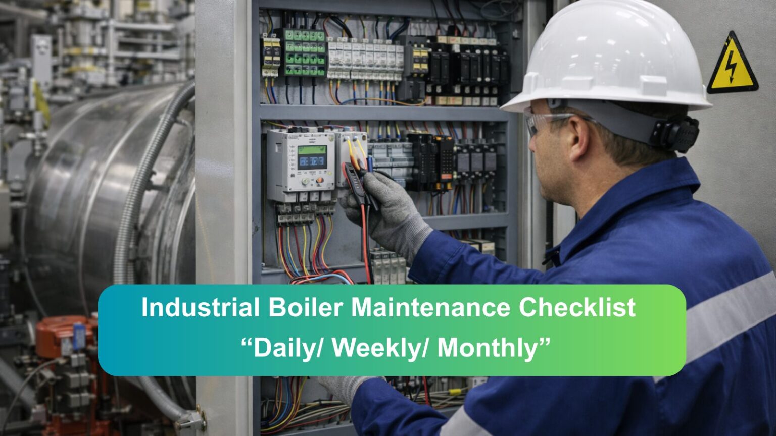 Industrial Boiler Maintenance Checklist – 
