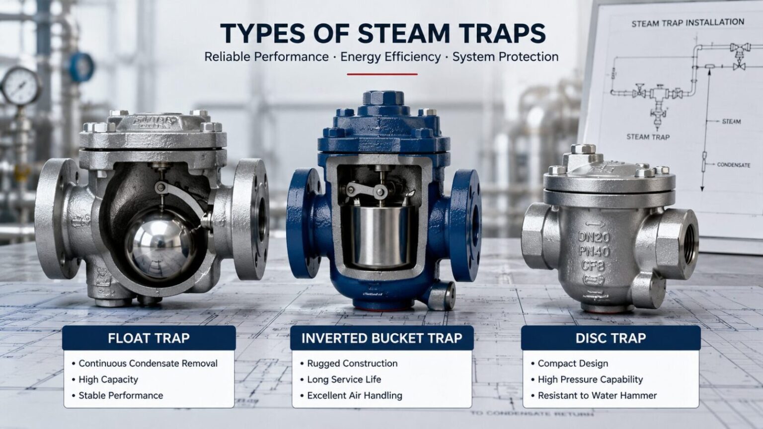 Maintenance Trap What Is a Steam Trap? It is Important Role in Boiler System | MARUSE ...